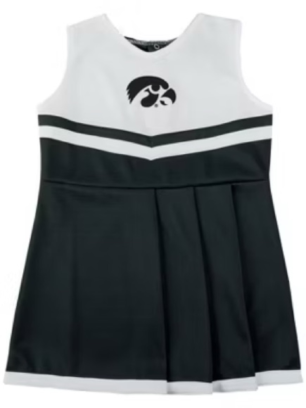 New NCAA Iowa Hawkeyes Toddler Girls Cheerleading Dress - 18 months